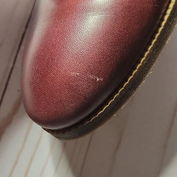 Pikolinos Royal NAW4D-8908 Garnet Leather Ankle Booties Boots sz 36 - Picture 6 of 12